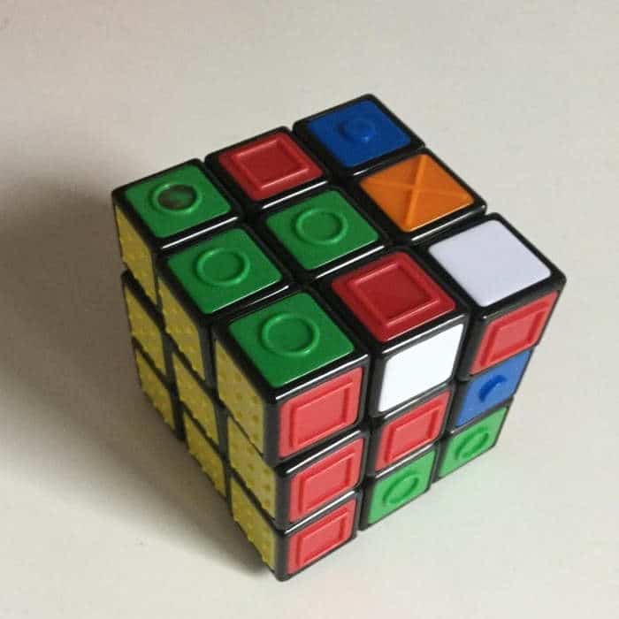 кубик рубика для слепых