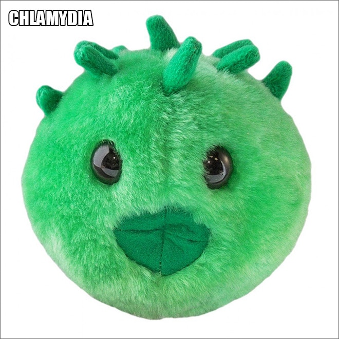 зеленая мягкая игрушка