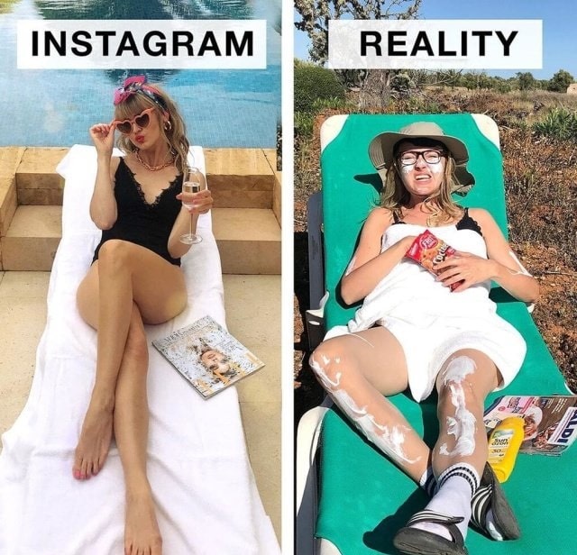 Блогер из Германии демонстрирует, как смотрится действительность за границами Instagram (15 фото)