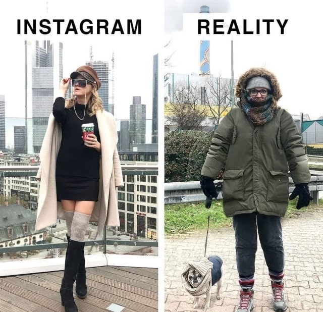 Блогер из Германии демонстрирует, как смотрится действительность за границами Instagram (15 фото)