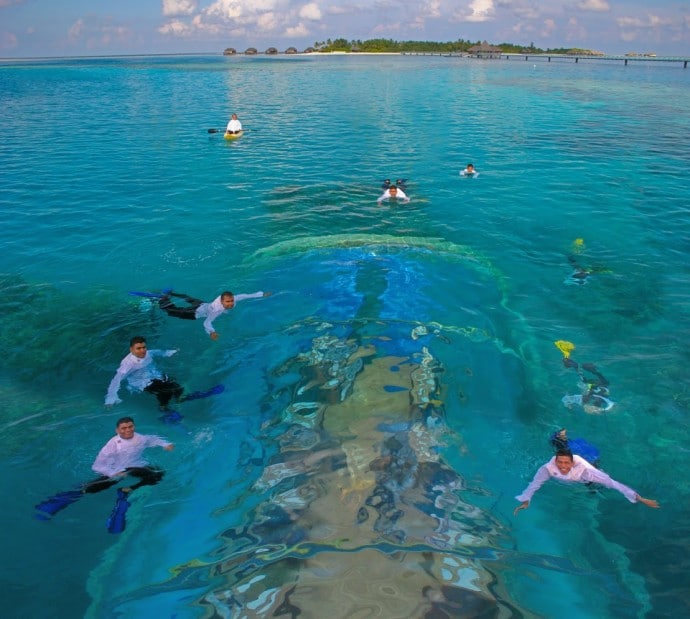 Подводный отель на Мальдивах -  это просто сказка