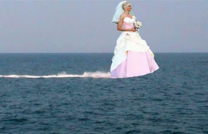 невеста в море