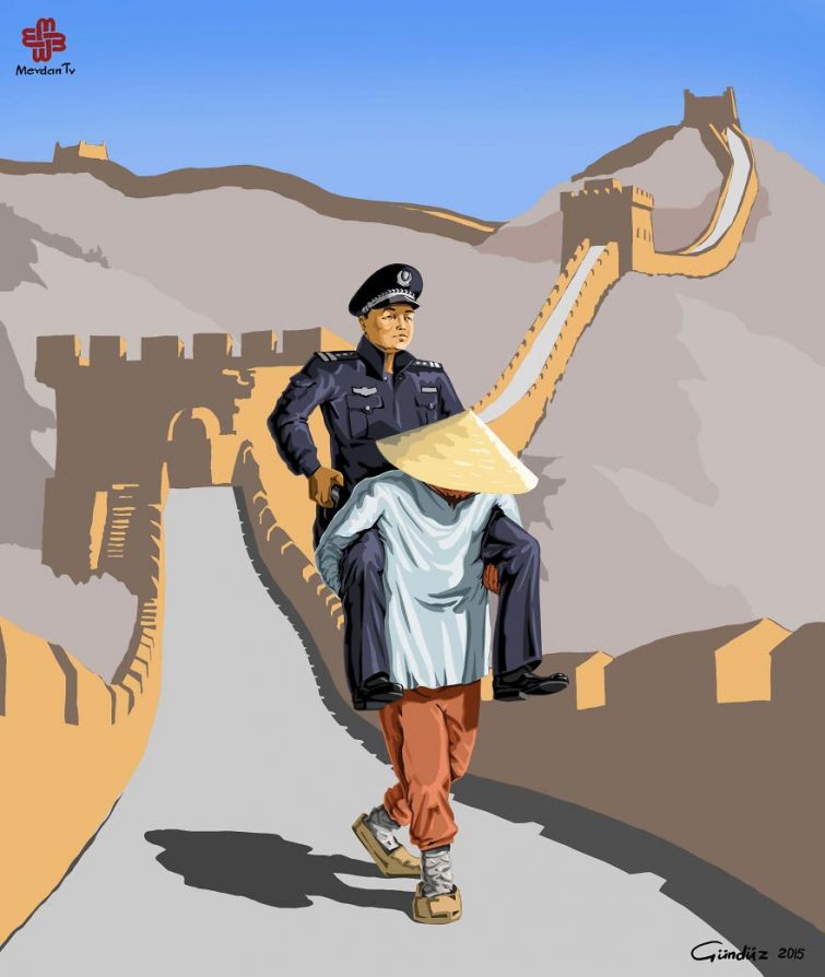 Вот как на самом деле выглядят полицейские в разных странах мира: 14 сатирических иллюстраций Приколы,показалось,странное,художник