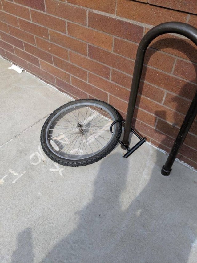 колесо от велосипеда