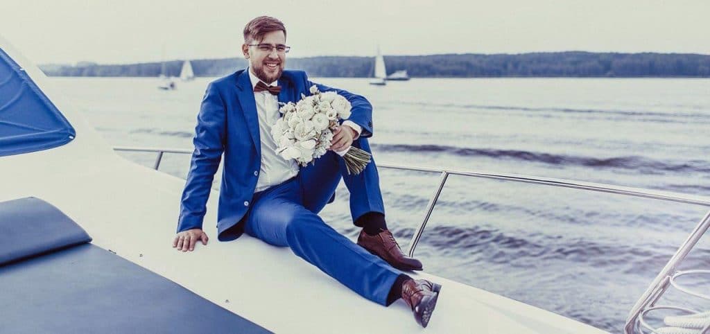 свадьба на яхте