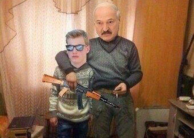 Приколы про Лукашенко с автоматом Приколы, Лукашенко, автоматом, first, appeared, Шняги, смешные, картинки, веселые, истории