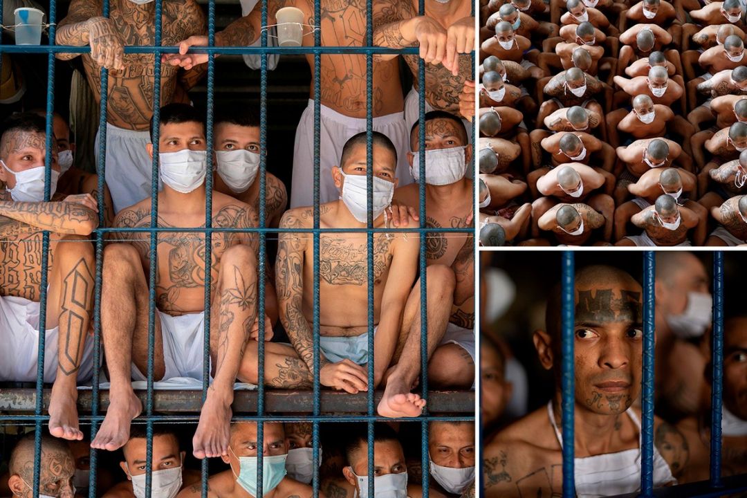 Жуткие кадры из переполненных тюрем Сальвадора Ололо - смешные картинки и в...