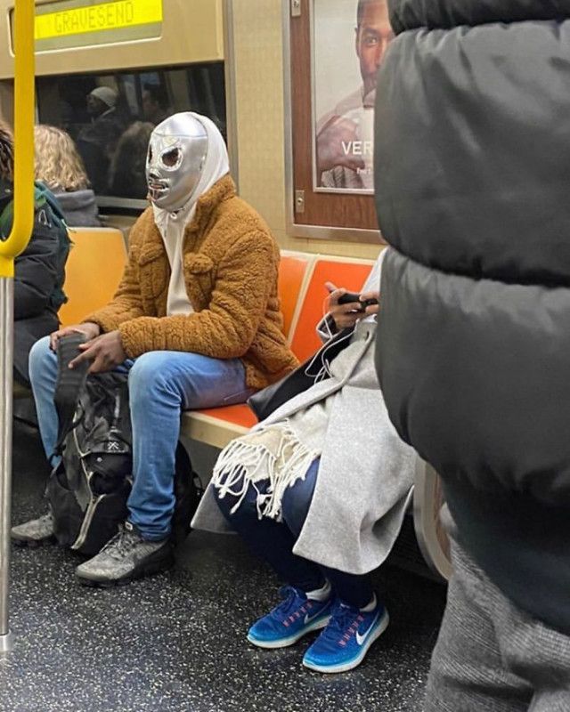 Ржачные маски пассажиров метро Ржачные, маски, пассажиров, метро, first, appeared, Шняги, смешные, картинки, веселые, истории