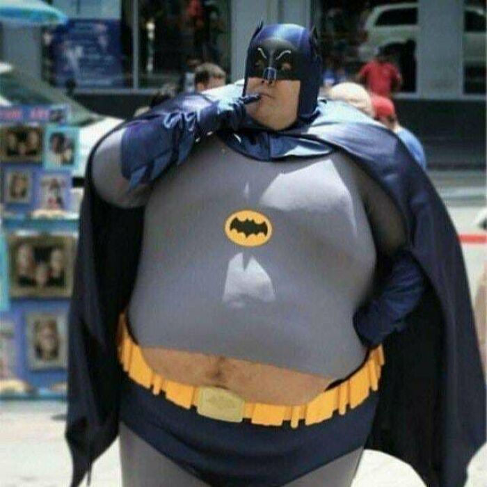 толстый бэтмен